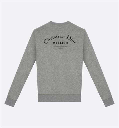 dior mens sweatshirt grey|christian dior men's jumper.